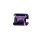 Amethyst violett Smaragdschliff ca. 1,4 Karat ca. 8x6mm unbehandelt natürlich