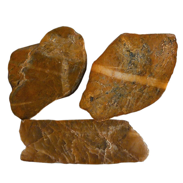 3 Cherts from Lower Lusatia Germany polished approx.6-7cm