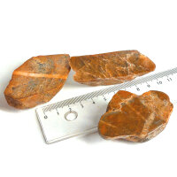3 Cherts from Lower Lusatia Germany polished approx.6-7cm