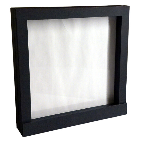 Schweberahmen schwarz 185x185mm