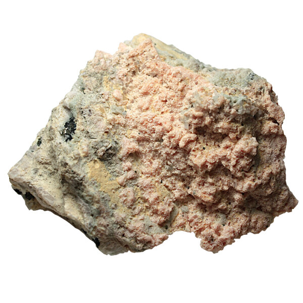 Rhodochrosite on Quartz Bulgaria approx.8x7.5cm