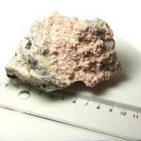 Rhodochrosite on Quartz Bulgaria approx.8x7.5cm
