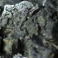 Galena Lead Glance with Chalcopyrite Bulgaria approx. 10x8cm with Skeleton Crystals
