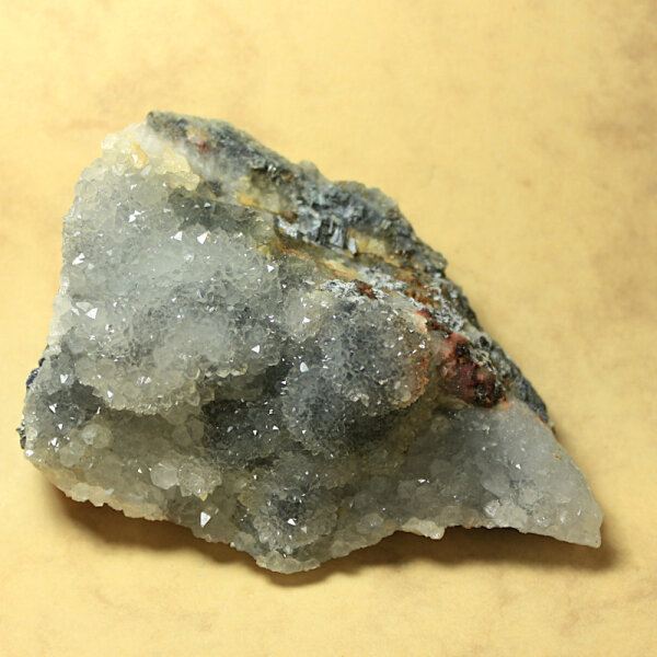 Quartz on Pyrite and Galena Bulgaria approx. 8x5.5cm