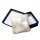 5 Pack Jewellery Case for Earrings and Pendants Cardboard blue 6x6cm with cottonwool inlay
