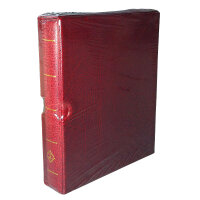 OPTIMA F Album red with Slipcase from LEUCHTTURM without content