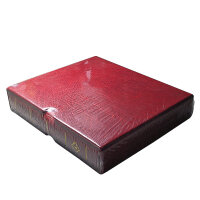 OPTIMA F Album red with Slipcase from LEUCHTTURM without content