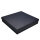 Cardboard Case Gift Box for Necklace / Collier with Inlay black 19x19x3.5cm