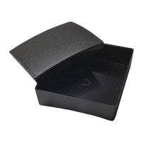 10 Pack Gift Box Collector Box Plastic Case black 6x6cm