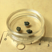 3 Chips MeteoriteTatahouine - Diogenite from Tunisia - 0.45g together