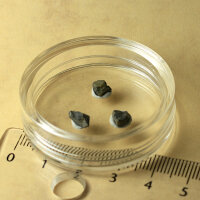 3 Chips MeteoriteTatahouine - Diogenite from Tunisia - 0.40g together
