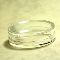 10 Pack Round Collector Box Capsule transparent 44x13mm for micromounts