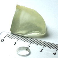 Libysches Wüstenglas - Impaktglas - Bruchstück 10,6g