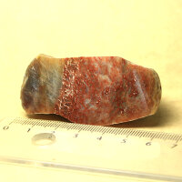 Quartz Pseudomorph from Lower Lusatia Germany polished approx. 6x2.5cm