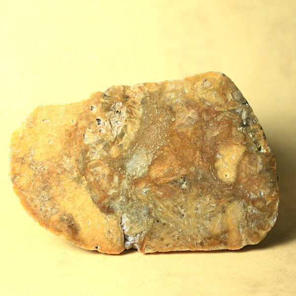 Quartz Pseudomorph from Lower Lusatia Germany polished approx. 6.5x4cm