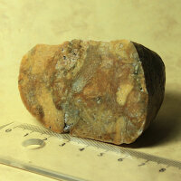 Quartz Pseudomorph from Lower Lusatia Germany polished approx. 6.5x4cm