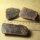 3x Västervik Quartzite from Lower Lusatia Germany polished approx. 5.5-8cm