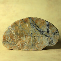 3x Chert from Lower Lusatia Germany polished approx. 6.5-8cm