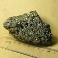 Pyrit-Stufe Schwefelkies Katzengold Narrengold ca. 9,5x7cm