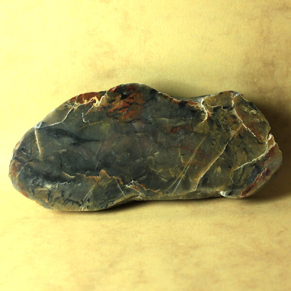 Chert from Lower Lusatia Germany polished approx. 9.5x4.5cm