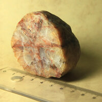 Quartz with Ametysth from Lower Lusatia Germany polished approx. 5.5x5cm