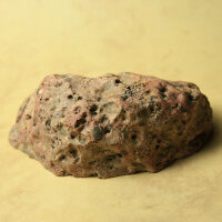 Sorsele-Granit Nordisches Geschiebe aus der Niederlausitz poliert ca. 7x3,5cm