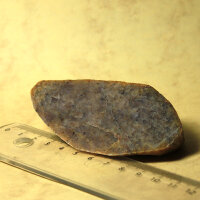 Grayish violet Västervik Quartzite from Lower Lusatia Germany polished approx. 9x4.5cm