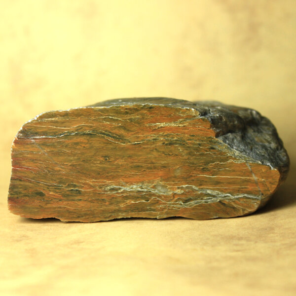 Layered Chert from Lower Lusatia Germany polished approx. 7,5x3cm