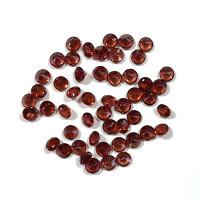 Lot 50 x Granat - Rundschliff ca, 7,7 Karat unbehandelt...