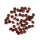 Lot of 50 Garnets - round cut approx. 7.7 Carats untreated natural