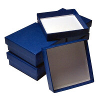 5 Pack Gift Box Collector Box Cardboard Case blue 6x6cm