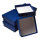 5er Pack Geschenkschachtel Sammelbox Etui Karton blau 6x6cm