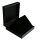 Schmucketui für Anhänger / Armreif / Ohrringe mit Einlage schwarz 8,2x8,2cm