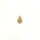Diamond champagne Pear cut 0.31 Carats untreated natural