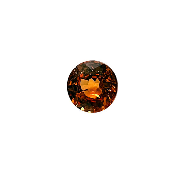 Spessartine Garnet orange approx. 3.7 mm round cut approx. 0.3 Carats untreated