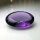 Amethyst dark violet oval cut 65.4 Carats 33.9x23.7mm untreated natural