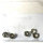 Lot of 5 Diaspores greenish yellow round cut min. 1.32 Carats approx. 4.0mm untreated