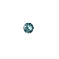 Zirkon hellblau Rundschliff ca. 0,3 Karat ca. 3,8mm...