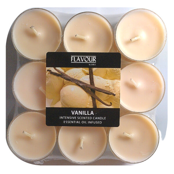 Scented Lighs FLAVOUR by GALA 18pcs Vanilla