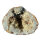 Quartz Geode opened Morocco approx. 9x6.5cm half Geode