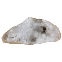 Quartz Geode opened Morocco approx. 8x4cm half Geode
