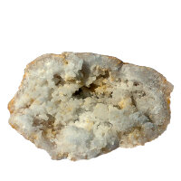 Quartz Geode opened Morocco approx. 7.5x4.5cm half Geode