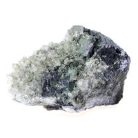 Galenit Bleiglanz mit Quarz Bulgarien ca. 5,5x4,5cm