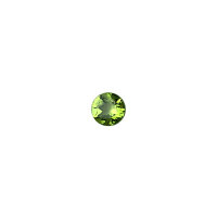 Peridot grün ca. 6 mm Rundschliff ca. 1,0 Karat...