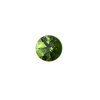 Peridot grün ca. 7,8 mm Rundschliff ca. 1,7 Karat...