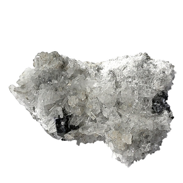 Rock Crystal Quartz Crystals with Galenite Bulgaria approx. 6x4cm