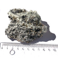 Pyrite with Galenite, Quartz and Calcite Bulgaria approx. 8.5x6cm