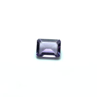 Amethyst violett Smaragdschliff 1,3 Karat 7,9x6,0mm...